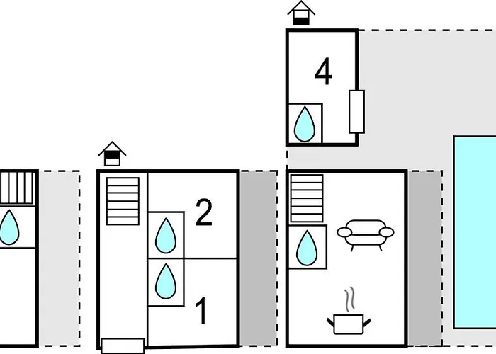 Сasa de vacaciones 4 Bedroom Awesome In Komarna